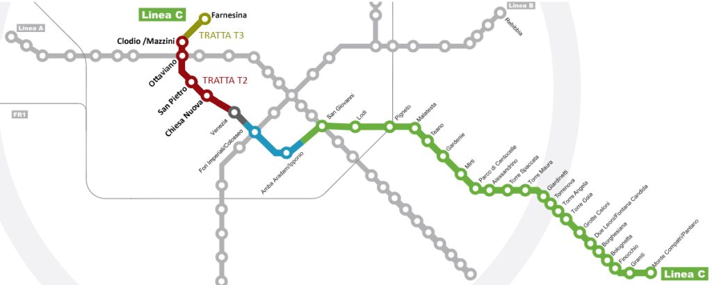 Scopri di più sull'articolo METRO C, NUOVA VIABILITA’ A PIAZZA VENEZIA DA SABATO