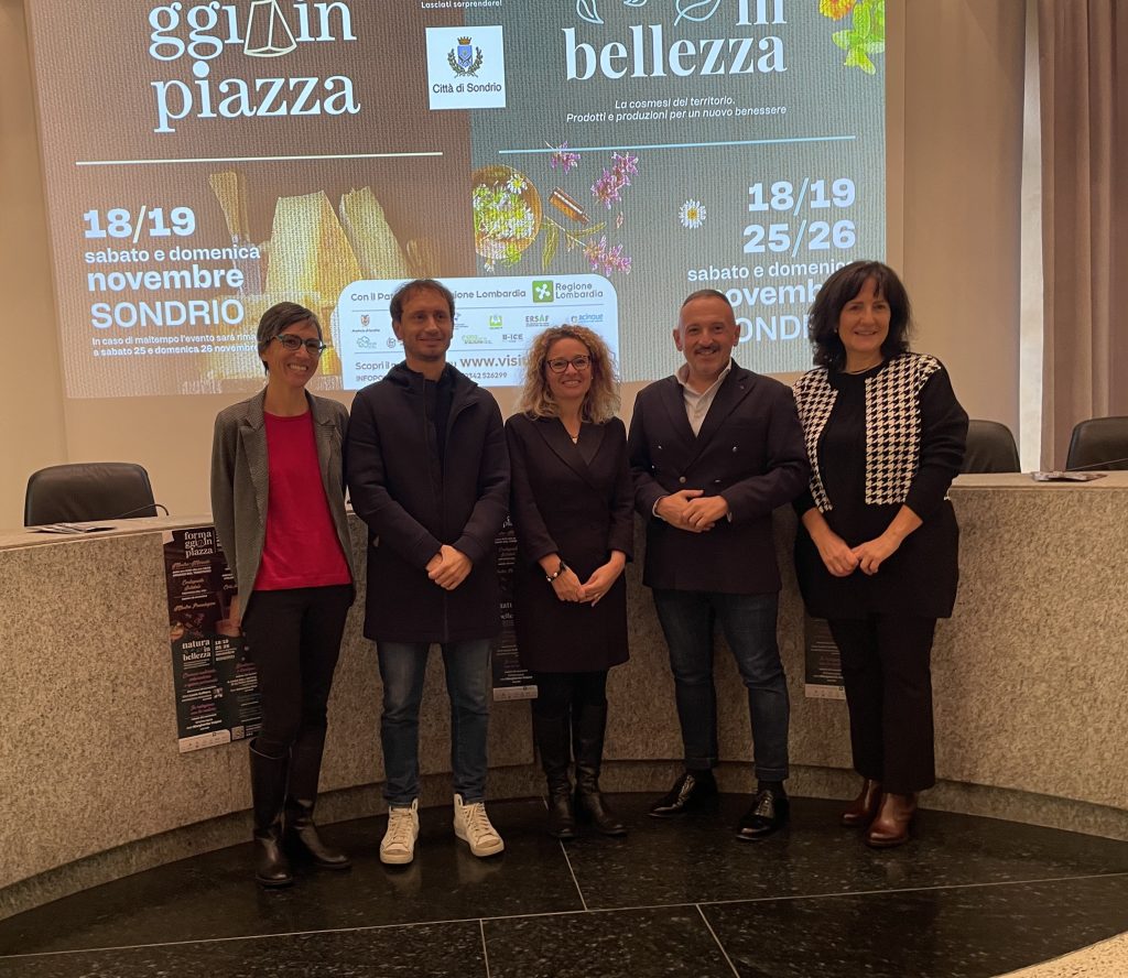Scopri di più sull'articolo SONDRIO: “FORMAGGI IN PIAZZA”  E “SONDRIO FESTIVAL” NOVEMBRE CALDO IN CITTA’