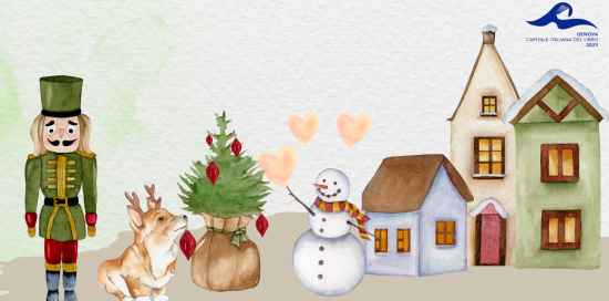 Scopri di più sull'articolo CAPITALE DEL LIBRO – CHRISTMAS BOOK PARTY NELLE BIBLIOTECHE GENOVESI