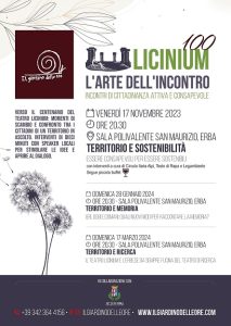 Scopri di più sull'articolo Erba: ciclo di incontri di cittadinanza attiva del Giardino delle Ore