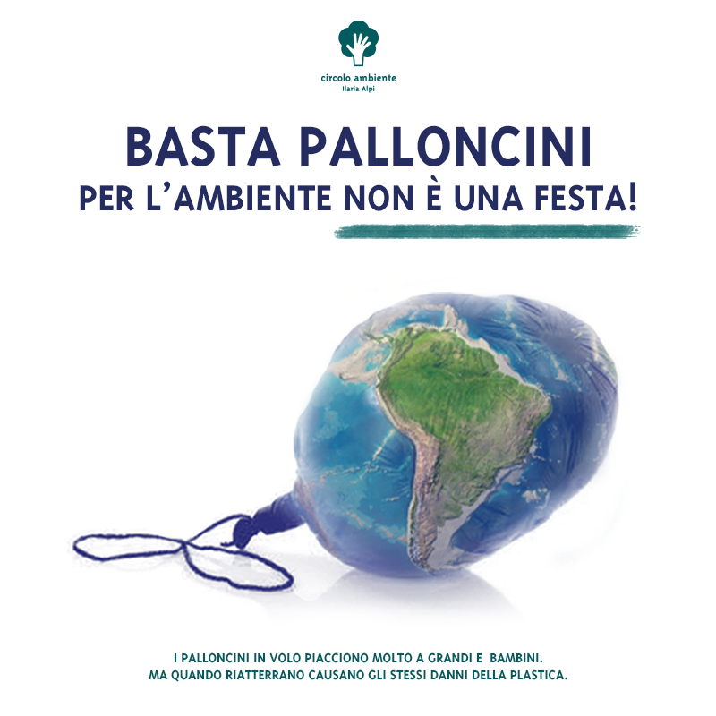 Scopri di più sull'articolo Il Comune di Alzate Brianza vieta il lancio dei palloncini