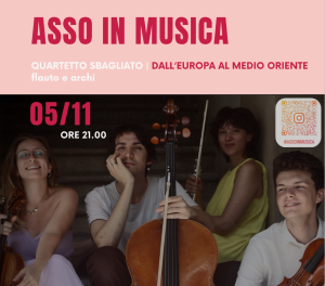 Scopri di più sull'articolo ASSO: MUSICA CLASSICA “DALL’EUROPA AL MEDIO ORIENTE”