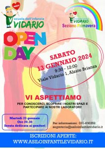 Scopri di più sull'articolo ALZATE BRIANZA: OPEN DAY SCUOLA DELL’INFANZIA IL PROSSIMO 13 GENNAIO