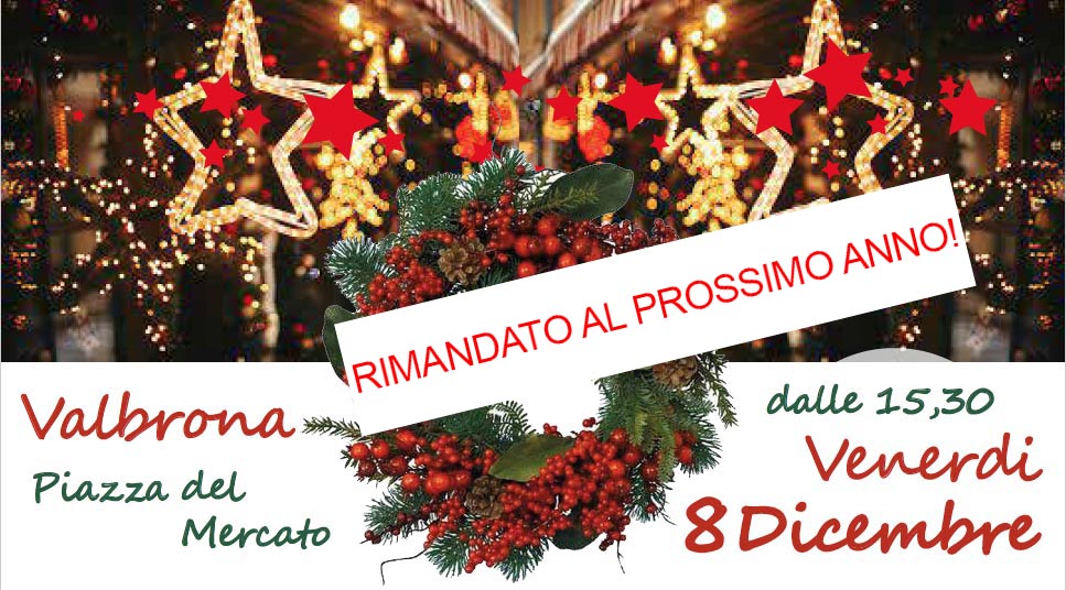 Scopri di più sull'articolo VALBRONA: ANNULLATO IL CLASSICO MERCATINO DELL’IMMACOLATA