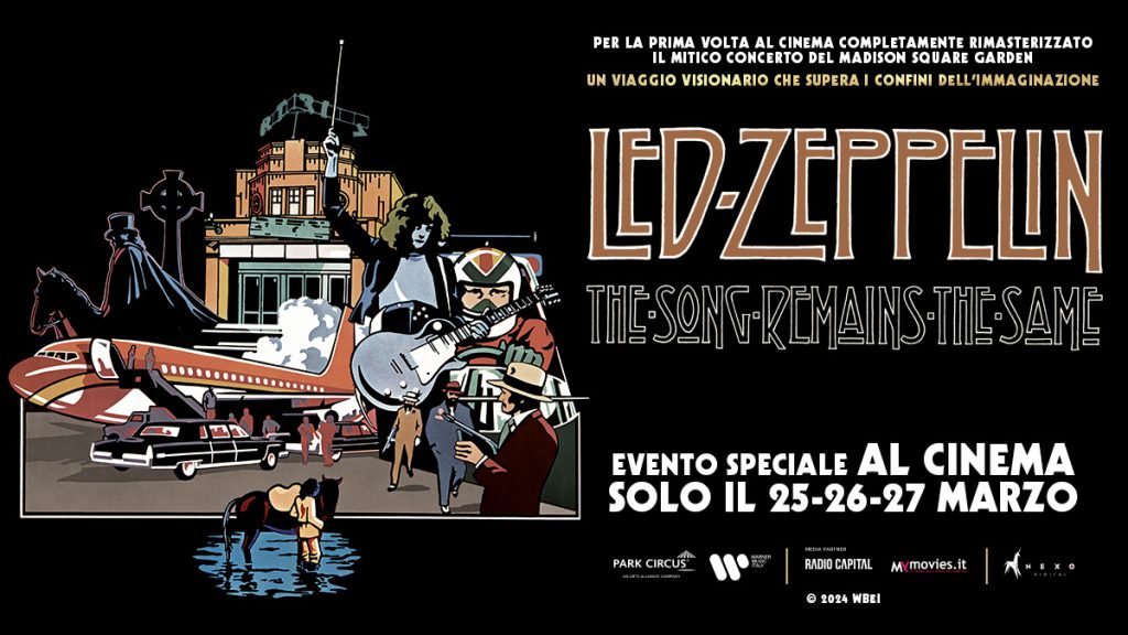 Scopri di più sull'articolo I Led Zeppelin tornano al cinema con “THE SONG REMAINS THE SAME”