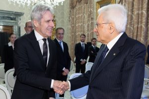 Scopri di più sull'articolo CLAUDIO BAGLIONI DAL PRESIDENTE DELLA REPUBBLICA SERGIO MATTARELLA