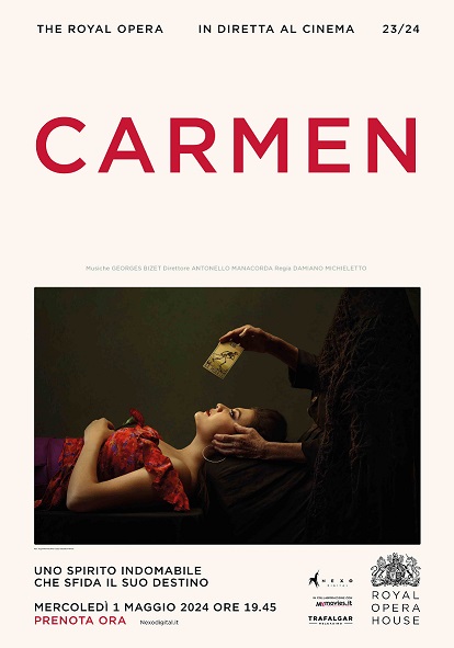 Scopri di più sull'articolo “Carmen” di Damiano Michieletto in diretta al cinema dalla Royal Opera House di Londra
