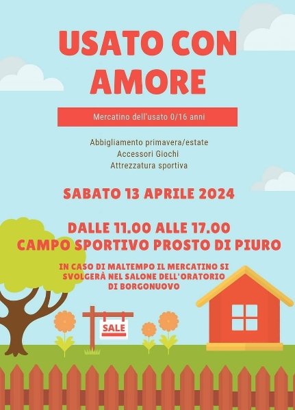 Scopri di più sull'articolo PIURO: MERCATINO DELL’USATO OVER 16