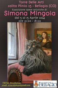 Scopri di più sull'articolo Bellagio: Mostra personale a cura dell’artista Simona Mingoia