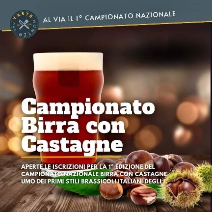 Scopri di più sull'articolo PIURO: APERTE LE ISCRIZIONI AL PRIMO CAMPIONATO NAZIONALE DI BIRRA CON CASTAGNE