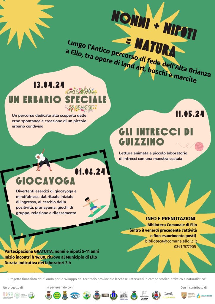 Scopri di più sull'articolo ELLO: Nonni e nipoti in natura evento di Coop liberi sogni