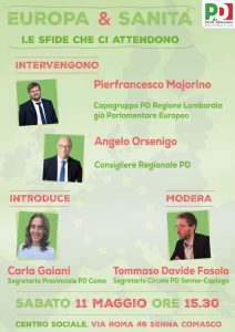 Scopri di più sull'articolo COMO: INCONTRO CON GLI ESPONENTI DEL PD PER PARLARE DI SANITA’