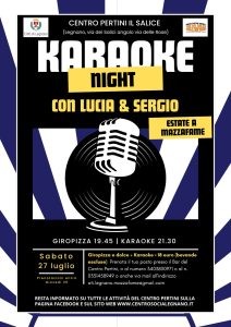 Scopri di più sull'articolo LEGNANO: SI CANTA AL PERTINI CON IL KARAOKE ESTIVO ULTIMO EVENTO PRIMA DELLA PAUSA DI AGOSTO