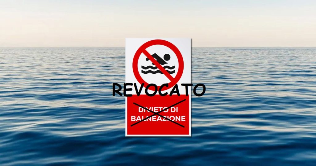 Scopri di più sull'articolo MASSA CARRARA: REVOCATO IL DIVIETO DI BALNEAZIONE