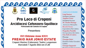 Scopri di più sull'articolo Premio Mar Jonio, il 7 Agosto 2024, al giudice Battaglia, all’attrice Dragone, al botanico Lupia, al docente universitario Mazzacuva; alla memoria invece Levato e Panzarella