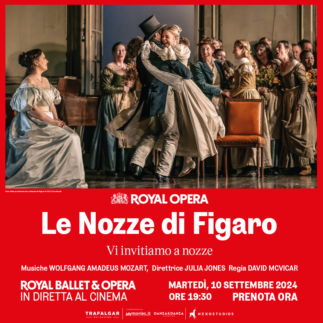 Scopri di più sull'articolo Le nozze di Figaro al cinema in diretta da Londra con Royal Wallet and Opera 