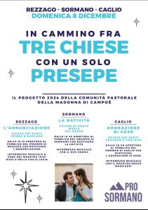 Scopri di più sull'articolo SORMANO: LE PROLOCO DEL TRIANGOLO LARIANO UNITE PER UN PRESEPE UNICO NEL SUO GENERE