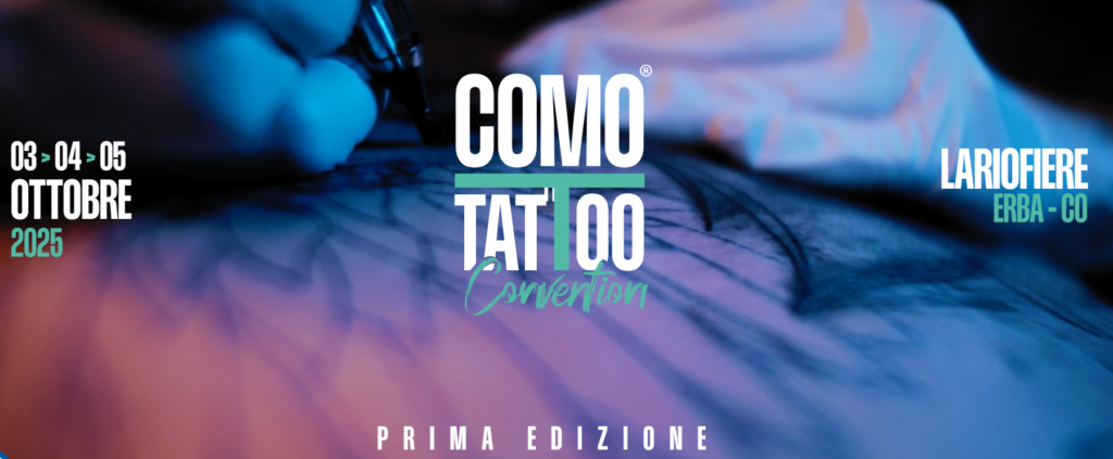 Scopri di più sull'articolo COMO TATTOO CONVENTION: Evento dedicato al mondo del tatuaggio organizzato da OLCELLI FARMACEUTICI