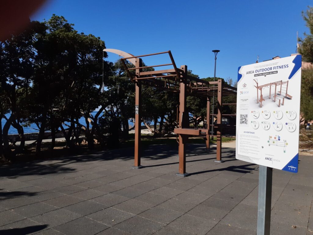Scopri di più sull'articolo GENOVA: nei giardini di Quinto una nuova area sportiva pubblica e gratuita