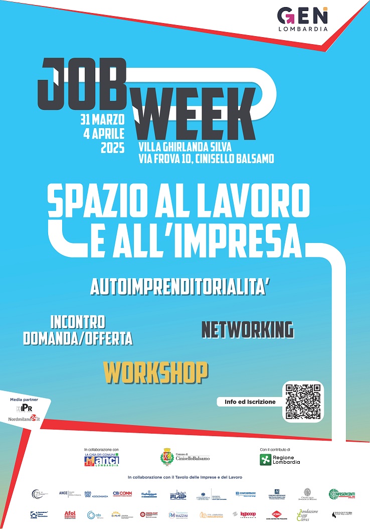 Al momento stai visualizzando Cinisello Balsamo: Jobweek 2025, una settimana di confronto, formazione e opportunità concrete dedicata al lavoro e alle imprese
