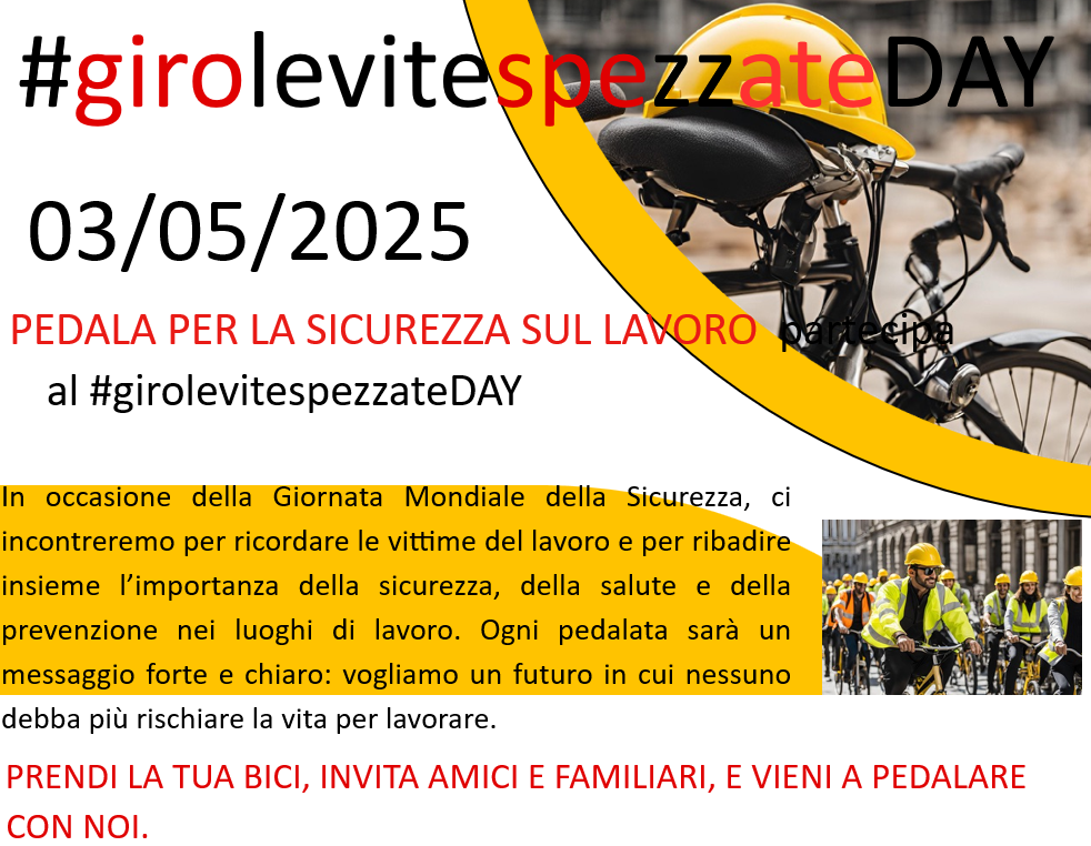 Scopri di più sull'articolo BRESCIA: PEDALATA DI IMPEGNO CIVILE NEL GIORNO DEL 1 MAGGIO FESTA DEI LAVORATORI