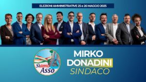 Scopri di più sull'articolo ASSO: “SIAMO ASSO” HA UNA LISTA E DEI VOLTI  A BREVE ANCHE UN PROGRAMMA E SARA’ SCONTRO CON ACETI