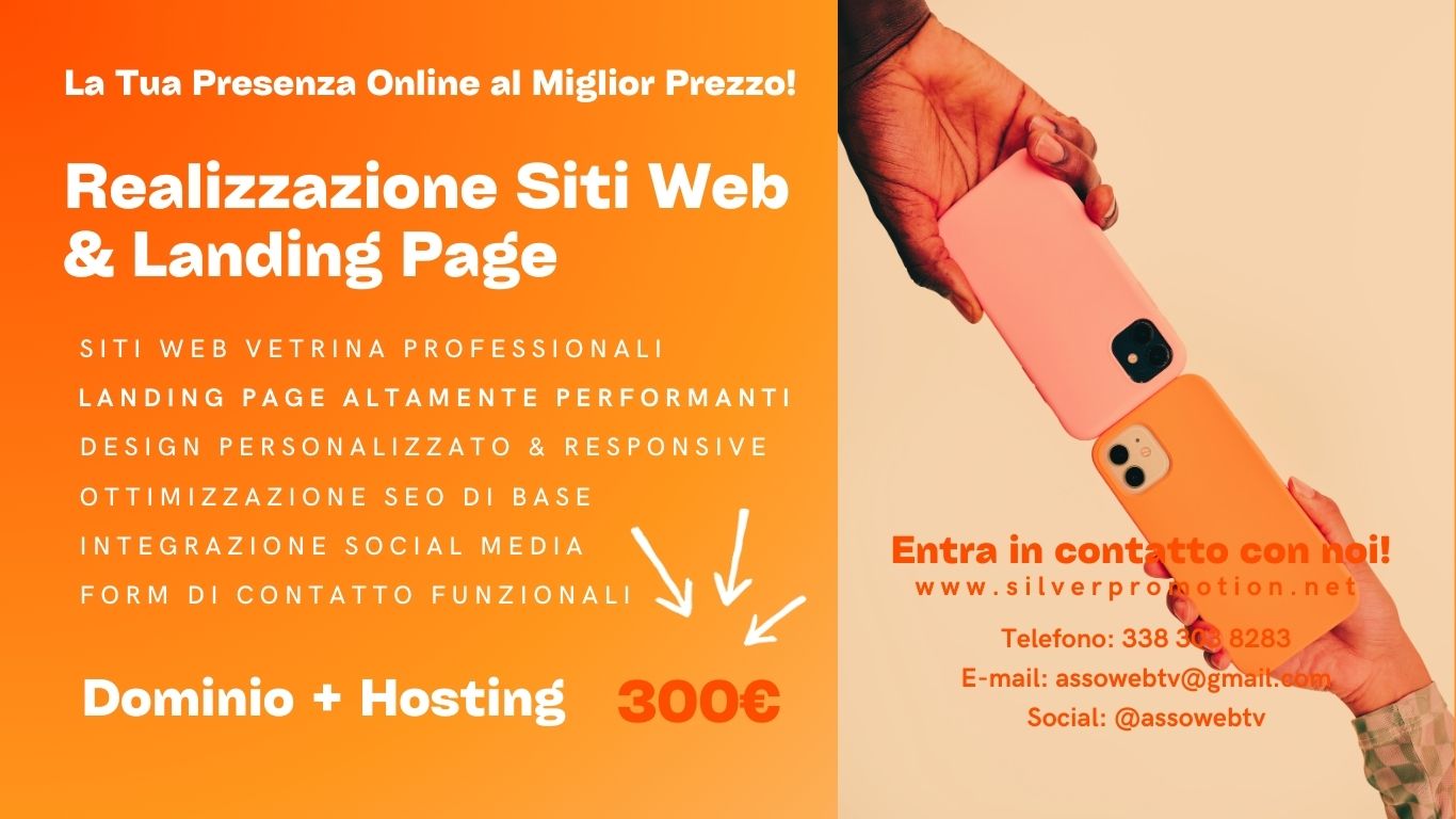 Al momento stai visualizzando Realizzazione Siti Web & Landing Page: La Tua Presenza Online al Miglior Prezzo!