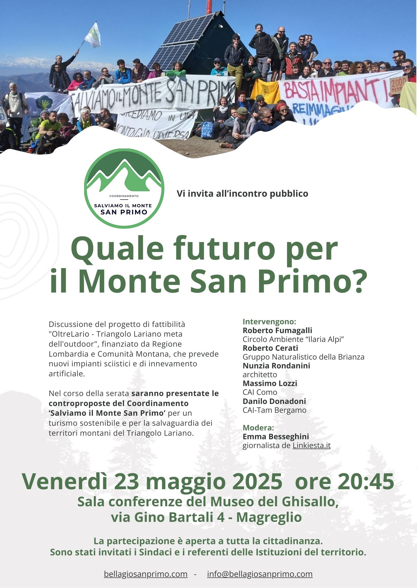 Scopri di più sull'articolo MAGREGLIO: AL MUSEO DEL GHISALLO INCONTRO PER PARLARE DEL FUTURO DEL SAN PRIMO