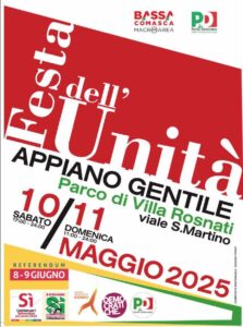 Scopri di più sull'articolo Appiano Gentile, Festa de l’Unità