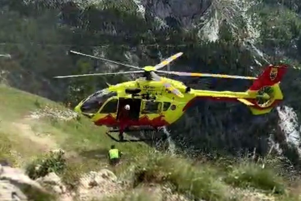 Scopri di più sull'articolo Intervento di soccorso sulla ferrata del Rio Secco (Cadino)