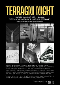 Scopri di più sull'articolo COMO: Sabato 19 Luglio Novocomum e Archivio Terragni (by night)