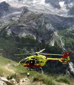 Scopri di più sull'articolo Soccorso sul Viel dal Pan: Un uomo è caduto da circa quaranta metri dal sentiero