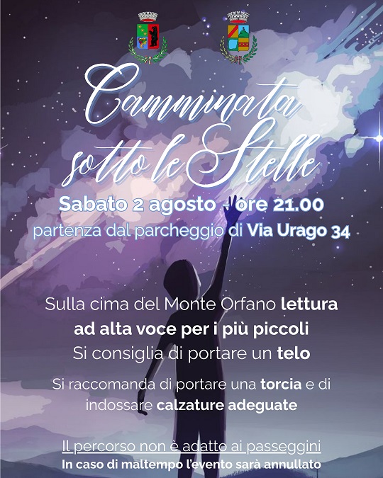 Al momento stai visualizzando Tavernerio: Camminata sotto le stelle