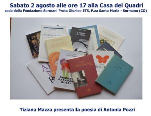 Scopri di più sull'articolo Incontro con la poesia di Antonia Pozzi presentazione di Tiziana Mazza