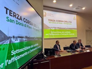 Scopri di più sull'articolo Terza corsia A4: Fedriga, affidati i lavori San Donà-Portogruaro