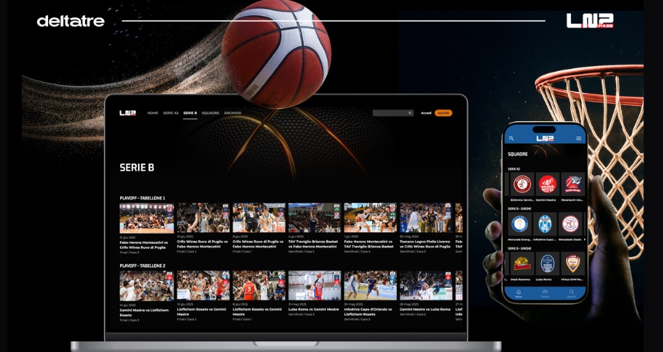 Al momento stai visualizzando Partnership strategica di lungo termine tra Lega Nazionale Pallacanestro e Deltatre