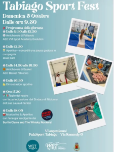 Scopri di più sull'articolo NIBIONNO: MUSICA SPORT TERRITORIO E TANTO DIVERTIMENO NEL PRIMO WEEK END DI OTTOBRE ORGANIZZATO DALL’AMMINISTRAZIONE COMUNALE