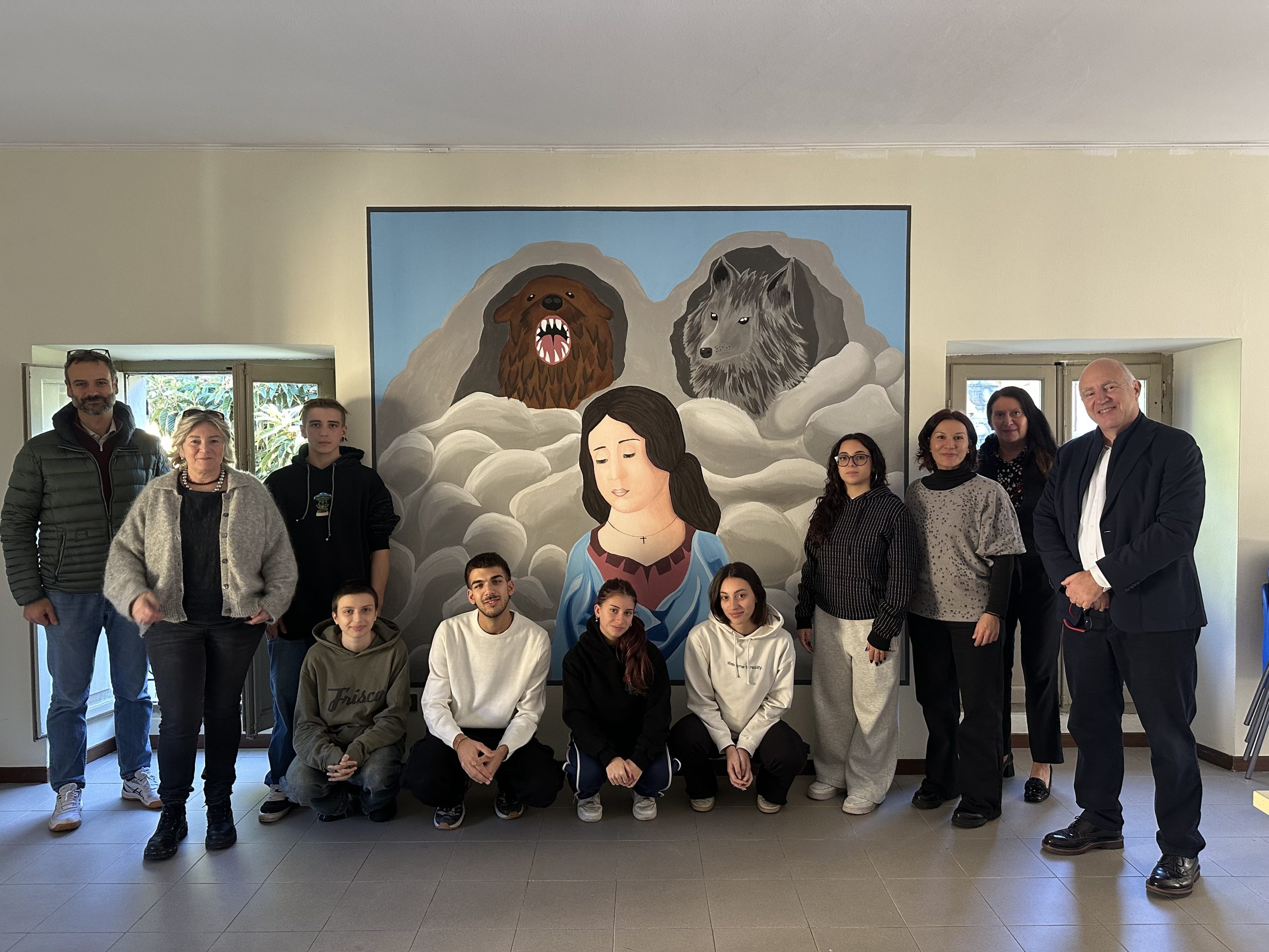 Al momento stai visualizzando BRESCIA: Sala civica Sant’Eufemia. Ultimata la decorazione