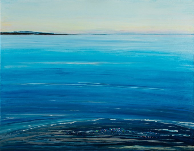 Al momento stai visualizzando Elvira Salonia in mostra a Torino con “Le voci del mare, l’arte per l’ambiente”