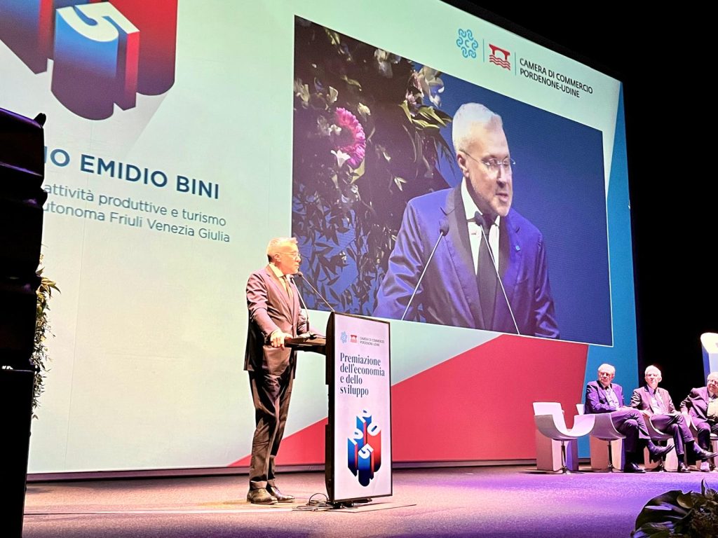 Scopri di più sull'articolo PORDENONE: Economia Bini “imprese e lavoratori al centro della crescita Fvg”