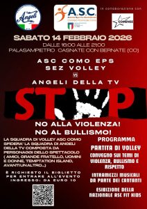 Scopri di più sull'articolo COMO: “STOP – NO ALLA VIOLENZA! NO AL BULLISMO” A FEBBRAIO UN EVENTO PER DIRE BASTA CON UN PARTERRE DI OSPITI D’ECCEZIONE