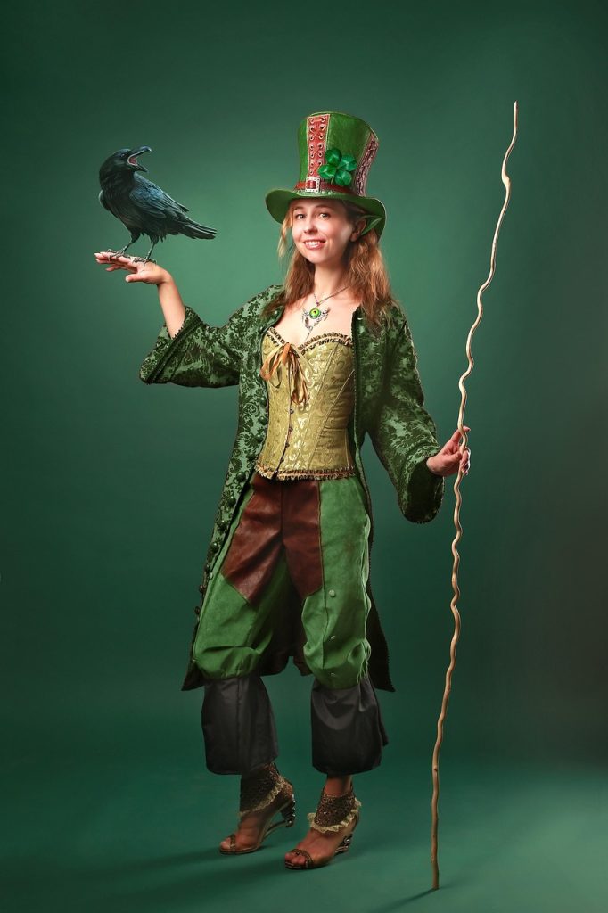 leprechaun, cosplay, image, st patrick 's day, march 17, fantasy, costume, elf, green, wizard, magic, crow, ireland, staff, leprechaun, leprechaun, leprechaun, leprechaun, leprechaun, cosplay, wizard, wizard, crow, ireland