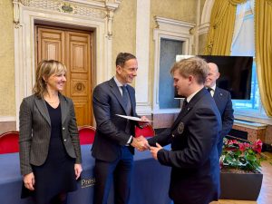 Scopri di più sull'articolo Fedriga riceve studenti Nobile Aviation College Fagagna