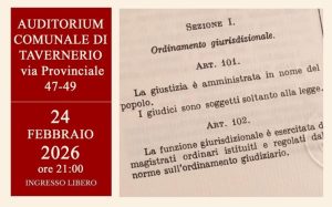 Scopri di più sull'articolo Referendum Giustizia a Tavernerio, l’incontro “Contro l’attacco alla Costituzione”
