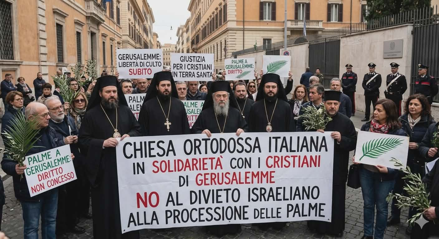 Al momento stai visualizzando Allarme Gerusalemme: la Chiesa Ortodossa Italiana denuncia l’aumento delle violenze anti-cristiane