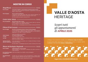 Scopri di più sull'articolo Proposte culturali di Valle d’Aosta Heritage per il mese di aprile