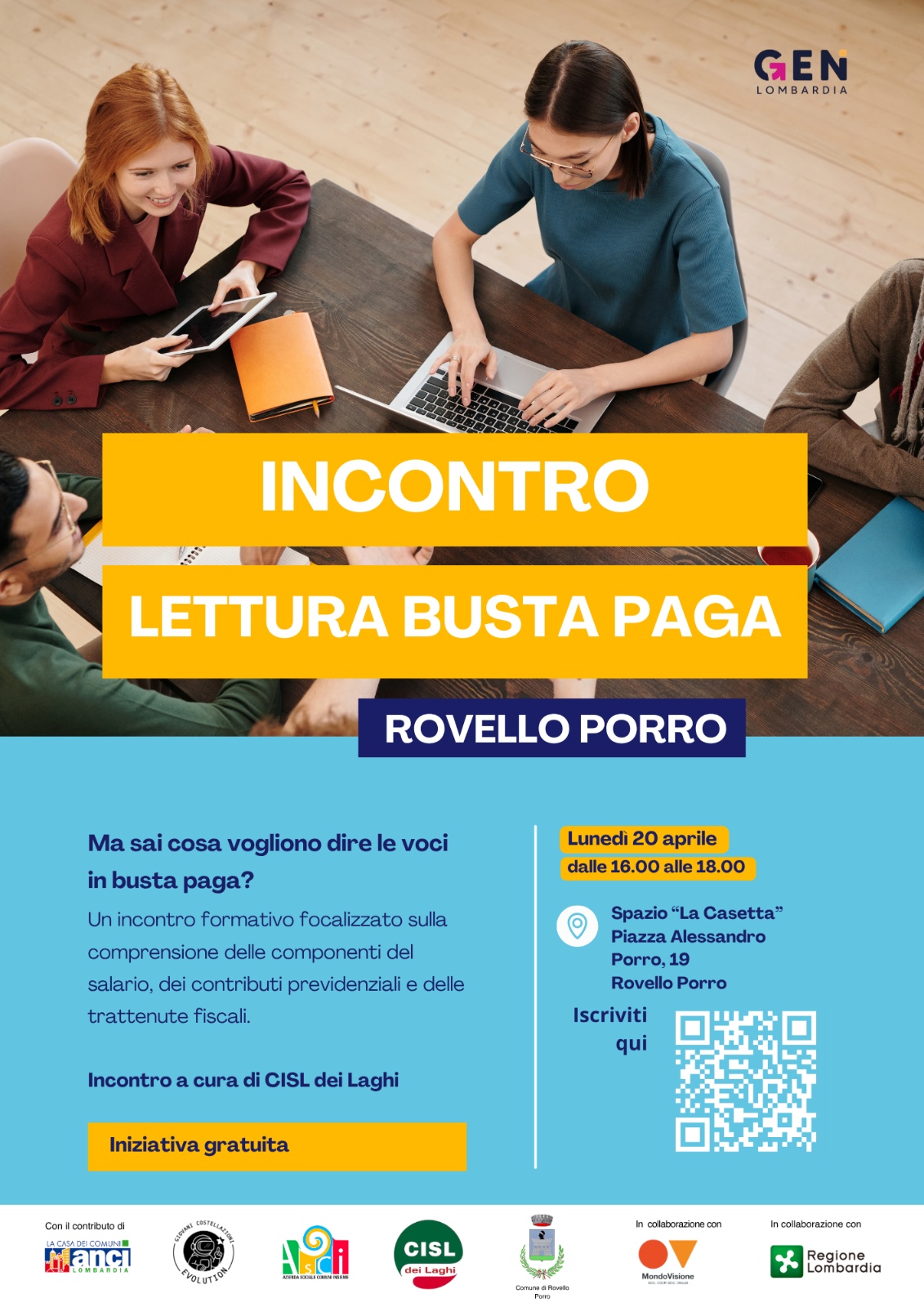 Scopri di più sull'articolo ROVELLO PORRO: APPUNTAMENTO ITINERANTE PER CERCARE E TROVARE LAVORO CON L’INFORMAGIOVANI