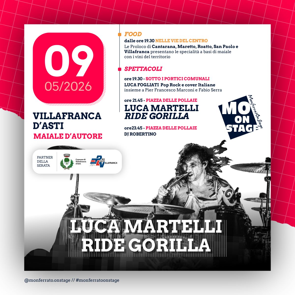 Al momento stai visualizzando Monferrato on Stage: cresce l’attesa per l’11ª edizione della rassegna tra musica e territorio