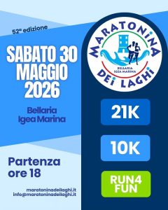 Scopri di più sull'articolo Bellaria Igea Marina si prepara alla 52ª Maratonina dei Laghi