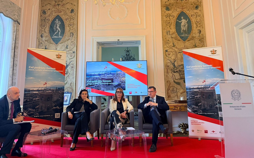 Al momento stai visualizzando Genova affascina Varsavia: la città si presenta in Polonia come destinazione sempre più internazionale